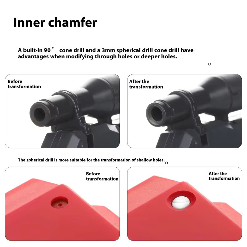 DSPIAE Universal-Fasenwerkzeug mit 3,0 mm Fasenbohrer für Modellbau und DIY-Bastelarbeiten - Bild 3
