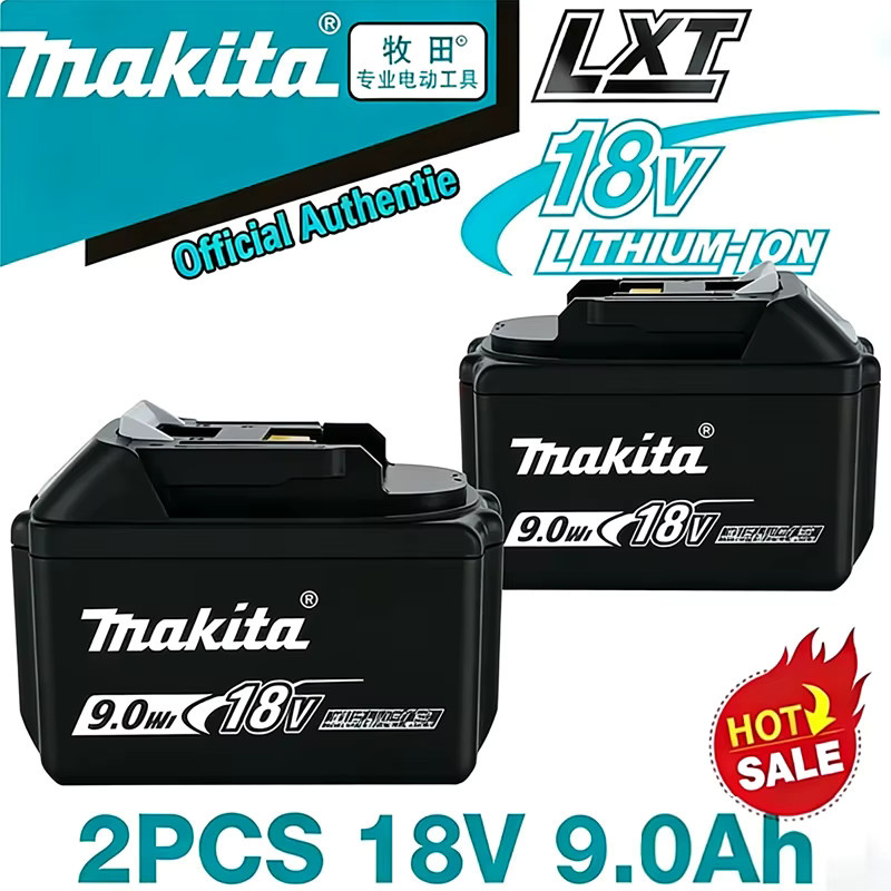 Makita Original 18V 9Ah Lithium-Ionen Akku in Schwarz - Bild 7
