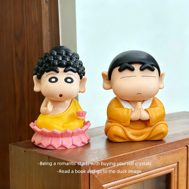 Keeppley Crayon Shin Chan Cos Buddha, Action Figure, Einzelfigur - Bild 1