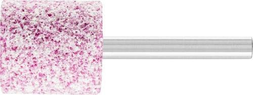 PFERD Schleifstift Zylinder A30 für Stahl und Stahlguss, Durchmesser: 25 mm, Schaft-Durchmesser: 6 mm, Farbe: Pink, 10 Stück - Bild 1