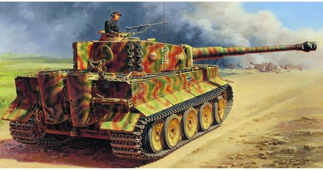 Italeri WW2 PzKpfw.VI Tiger I Ausf.E mP., Fahrzeug, Bunt / Mehrfarbig - Bild 1