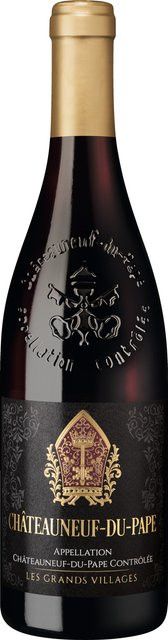 Vignobles Diffonty Les Grands Villages Châteauneuf-du-Pape Rotwein, Grenache/Syrah/Mourvedre/Cinsault, 2024, Frankreich, trocken, 0,75 l - Bild 1