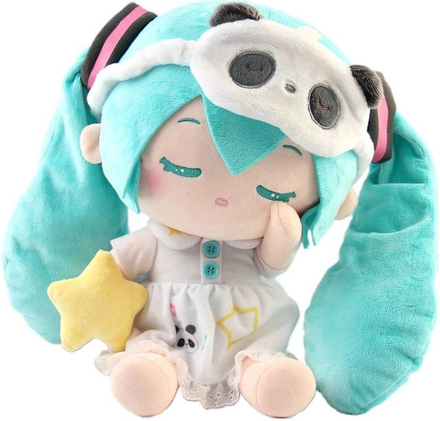 Hatsune Miku Schlafpuppe Panda, Plüschpuppe, 30cm, ab 14 Jahren - Bild 1