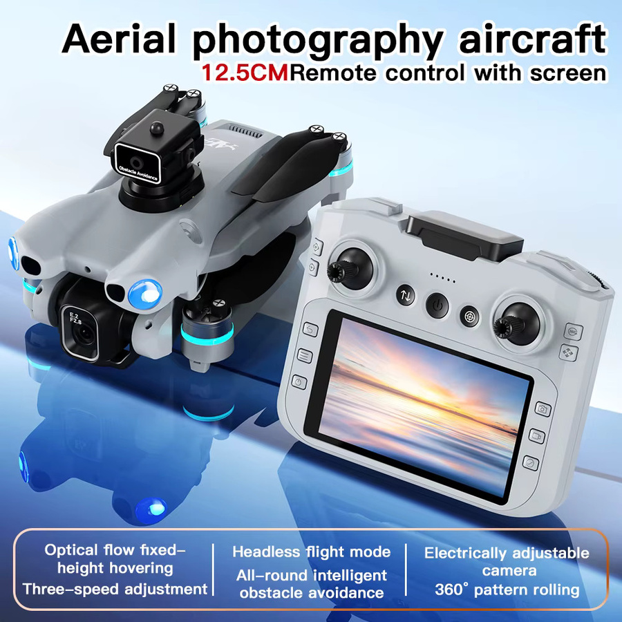 Professionelle AE5 GPS MAX Drohne mit 8K HD-Nachtsicht, 5G WiFi und Laserbarrierevermeidung, klappbarer Quadrocopter von BOALZETD - Bild 2