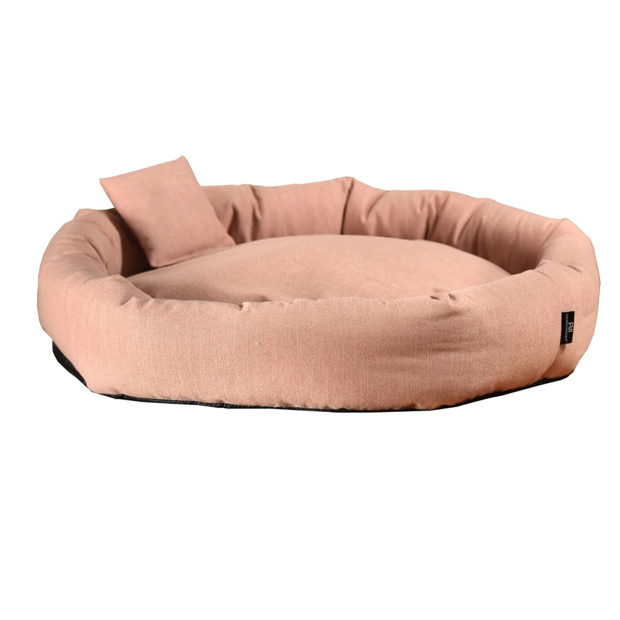 Rohrschneider Kuschelinsel für Haustiere aus recycelten PET-Flaschen in Rosa, B/T/H: 90 x 90 x 18 cm - Bild 3
