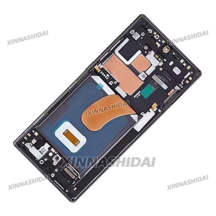 UNAZIPCA AMOLED Display Ersatz mit Touchscreen Digitizer für Samsung Galaxy S23 Ultra SM-S918B SM-S918U in Schwarz und Grün - Bild 3
