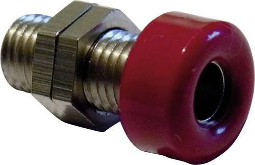 Schnepp Laborbuchse für den vertikalen Einbau, Stift-Ø: 4 mm, Rot - Bild 1