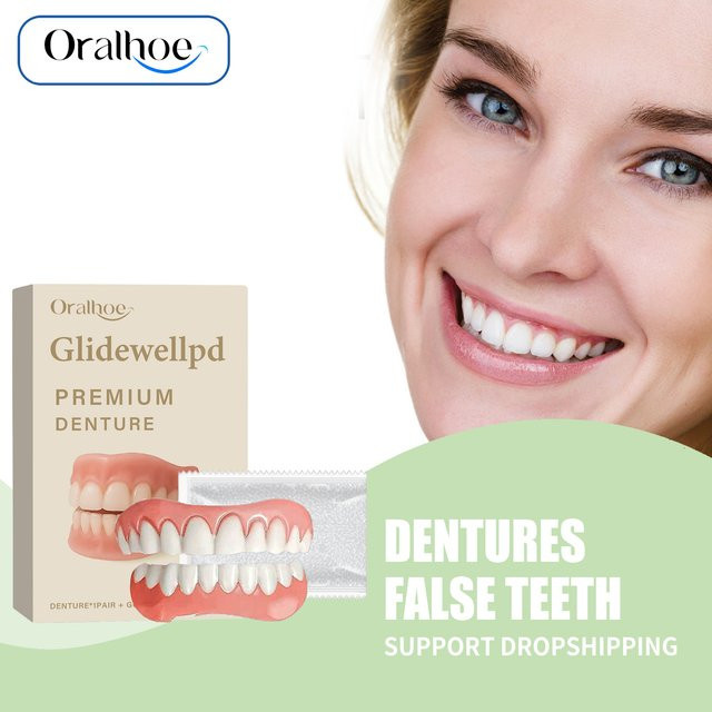 Oralhoe Silikon-Zahnersatz, flexibles Prothesen-Entlastungsset - Bild 1