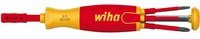 Wiha Magazin-Schraubendreher LiftUp electric mit 6 slimBits in Rot und Gelb - Bild 2
