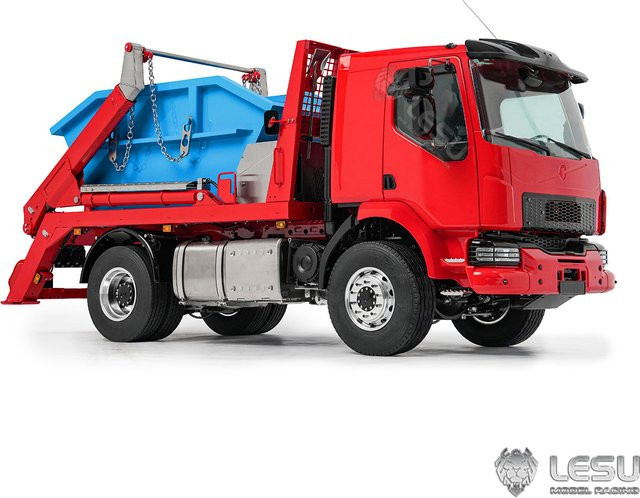 LESU VM CAB RC Hydraulisches Vierwegeventil Skip Loader Truck 4x4, Modell, 1:14 - Bild 1