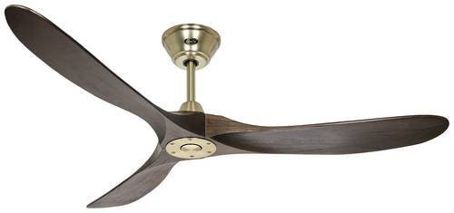 CasaFan ECO GENUINO 152 MG-NB Deckenventilator in Messing mit Fernbedienung und Winterbetrieb, Durchmesser: 152 cm, Höhe: 28,5 cm - Bild 1