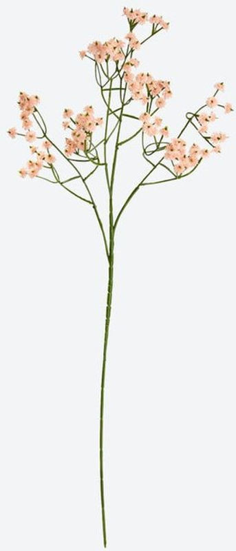Künstliche Schleierkraut-Blume Gypsophila in Orange und Rosa, Höhe: 60 cm - Bild 1