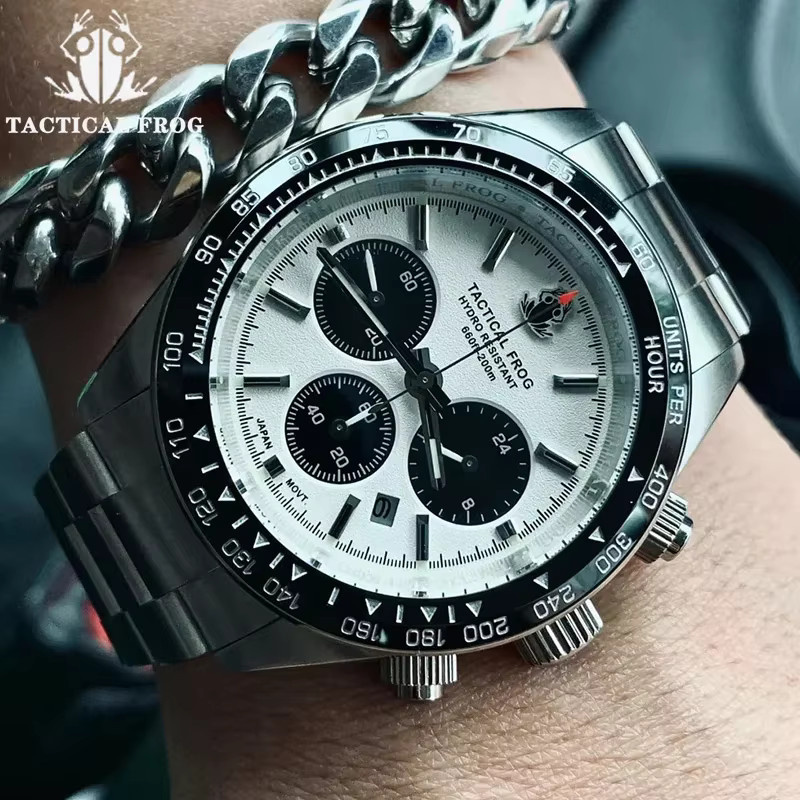 Tactical Frog Chronograph, Quarz, Edelstahl, Saphirglas, 20 ATM, Herren - Bild 2