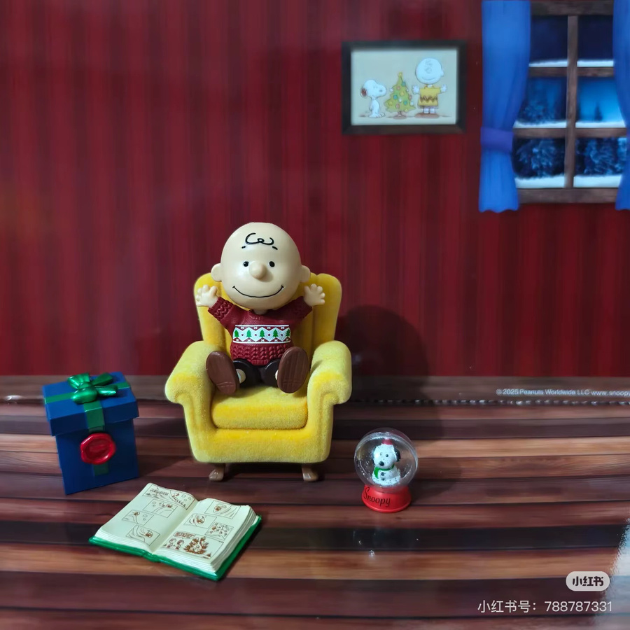 Re-Ment Snoopy's Christmas Night Charlie Brown, Spielzeug, 8-teiliges Set - Bild 5