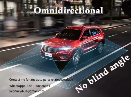 3D 360 Panoramakamera mit HD Nachtsicht und 190 Grad Sichtfeld für Bird's Eye View im Auto - Bild 5