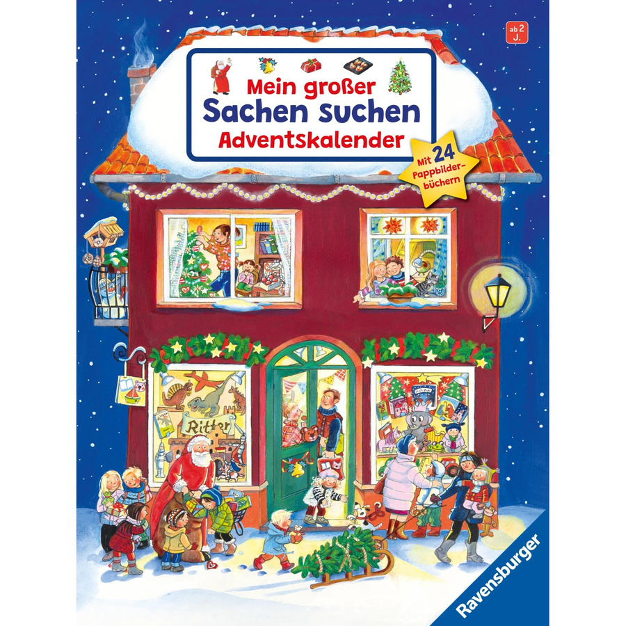 Ravensburger Sachen suchen Mein großer Adventskalender Lernbuch - Bild 2