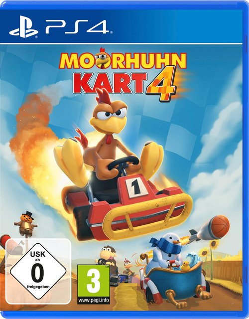 Moorhuhn Kart Simulation Spiel für PlayStation 4 von Sony - Bild 1