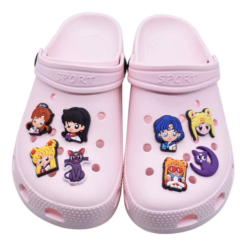 Anime-Schuh-Charms für Kinder, PVC - Bild 2