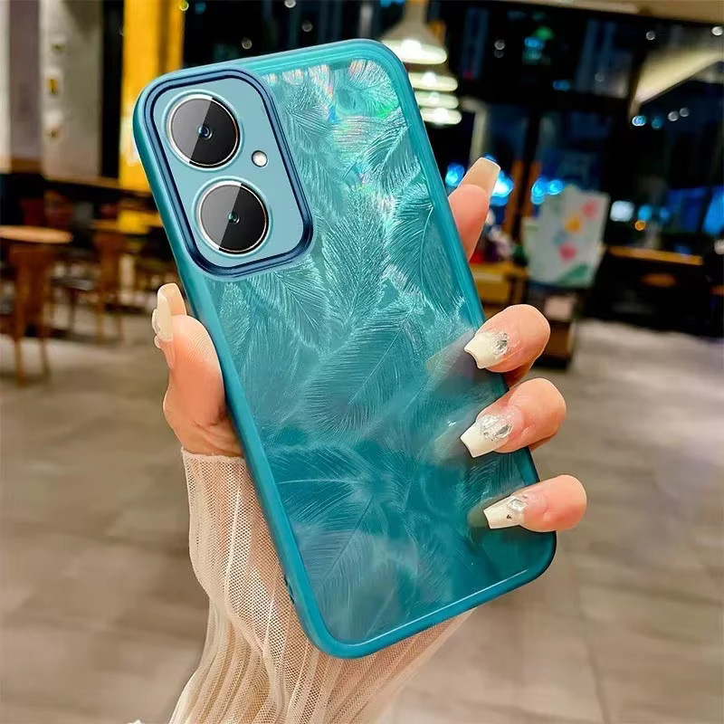 Glitzer TPU Schutzhülle für Xiaomi POCO X7 Pro und POCO F7 Ultra, Stoßfeste Silikon Hülle mit Kamera-Schutz, Farben: Purple und Turquoise - Bild 1