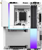 NZXT N9 Z890 Mainboard White mit LGA1851, DDR5, Wi-Fi und Bluetooth - Bild 1