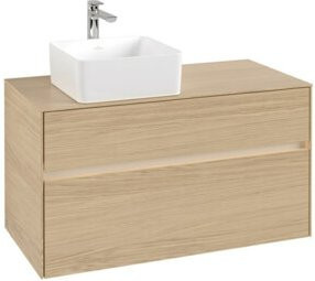 V&B Waschtischunterschrank Collaro mit LED-Beleuchtung, B/T/H: 100 x 54,8 x 50 cm - Bild 1
