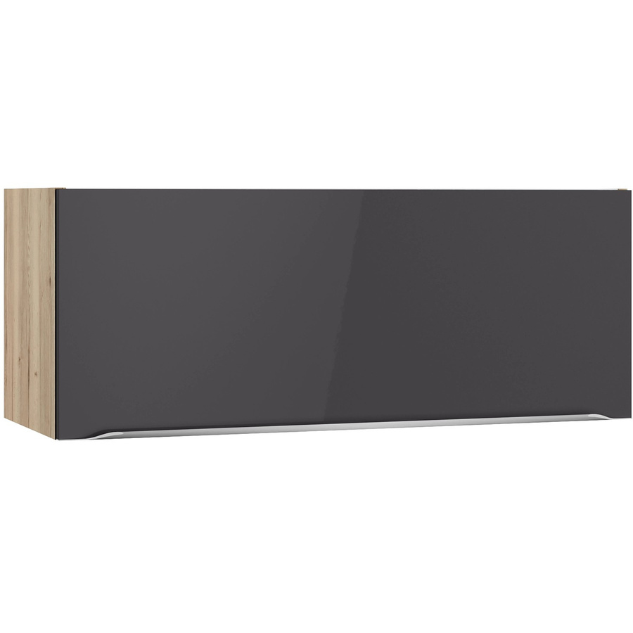 Optifit Küchen-Oberschrank Linus984 in Anthrazit-Wildeiche, B/T/H: 90 x 35,2 x 34,9 cm - Bild 2