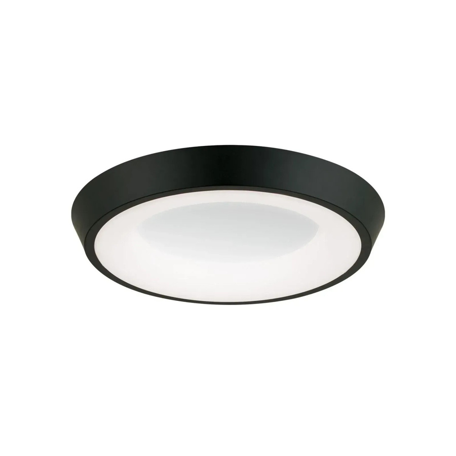 Orion Leuchten LED Deckenleuchte Look in Schwarz mit Durchmesser: 55 cm, dimmbar, 3500lm, 3000K Warmweiß - Bild 2