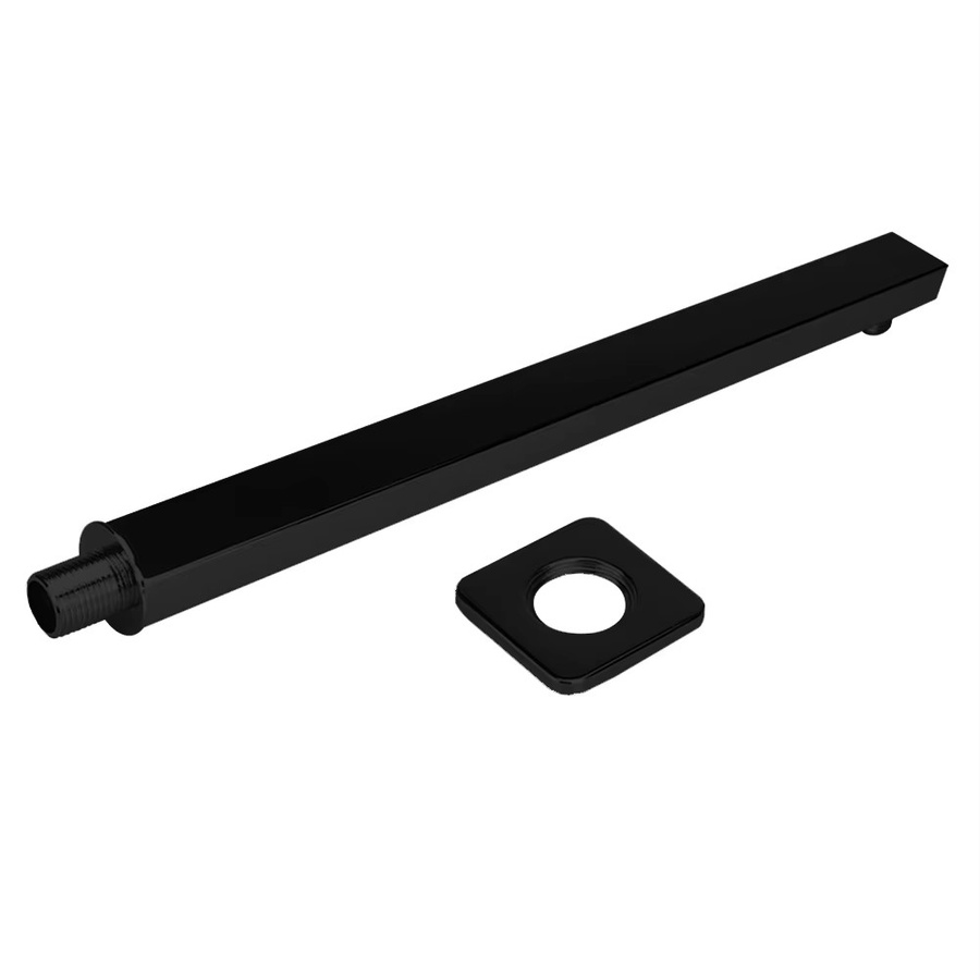Quadratischer Duscharm aus Edelstahl für Regendusche, Wandarm mit G1/2 Gewinde, Wandmontage - Bild 4
