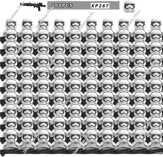 BLOKEES Star Wars Weltraum, Actionfiguren Bausteine, 100-teiliges Set - Bild 1