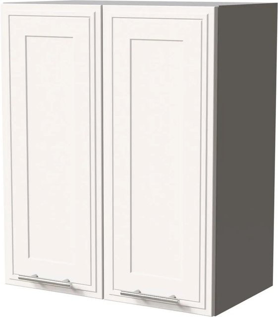 Feldmann-Wohnen Hängeschrank Salo Küchenschrank in Grau und Weiß Matt mit Kassettenoptik, B/T/H: 60 x 32,5 x 72 cm - Bild 1