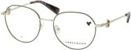Longchamp LO 2165 Korrektionsbrille, Rund, Vollrand, Metall, Silber, Green, Damen - Bild 1