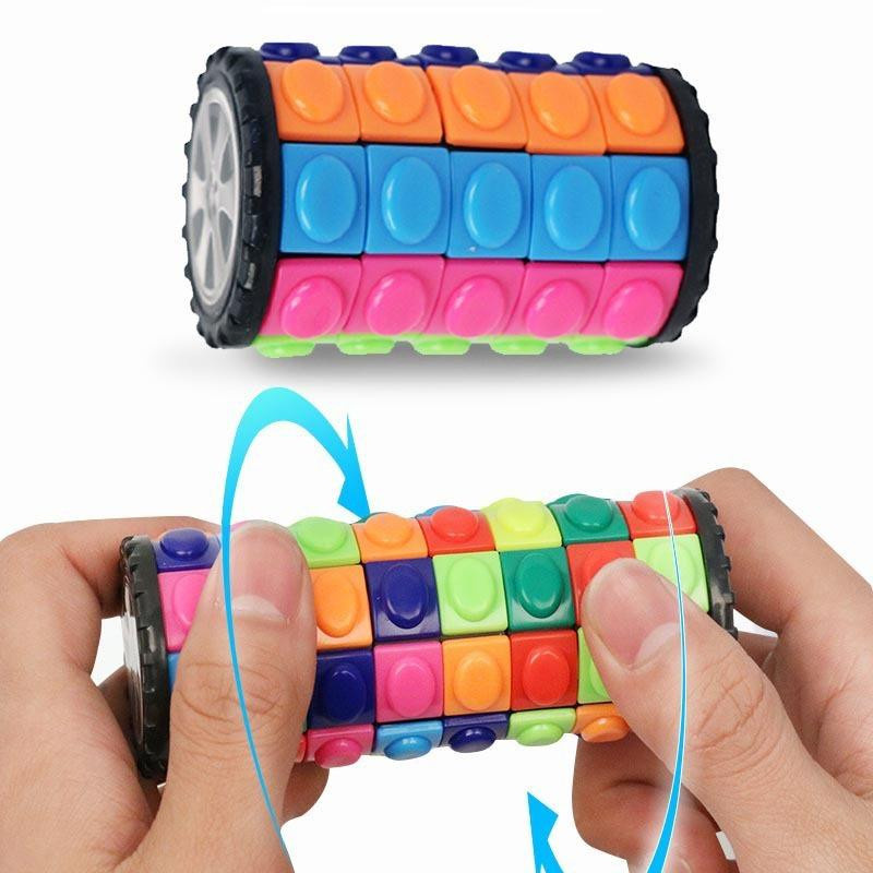 Linyi toy Puzzle Würfel Bunt / Mehrfarbig 14 Jahre - Bild 5