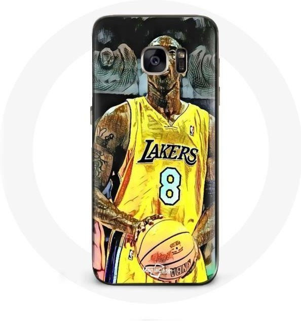 Samsung Galaxy S7 Hülle Kobe Bryant Schwarz Sportlich Flexibel - Bild 1