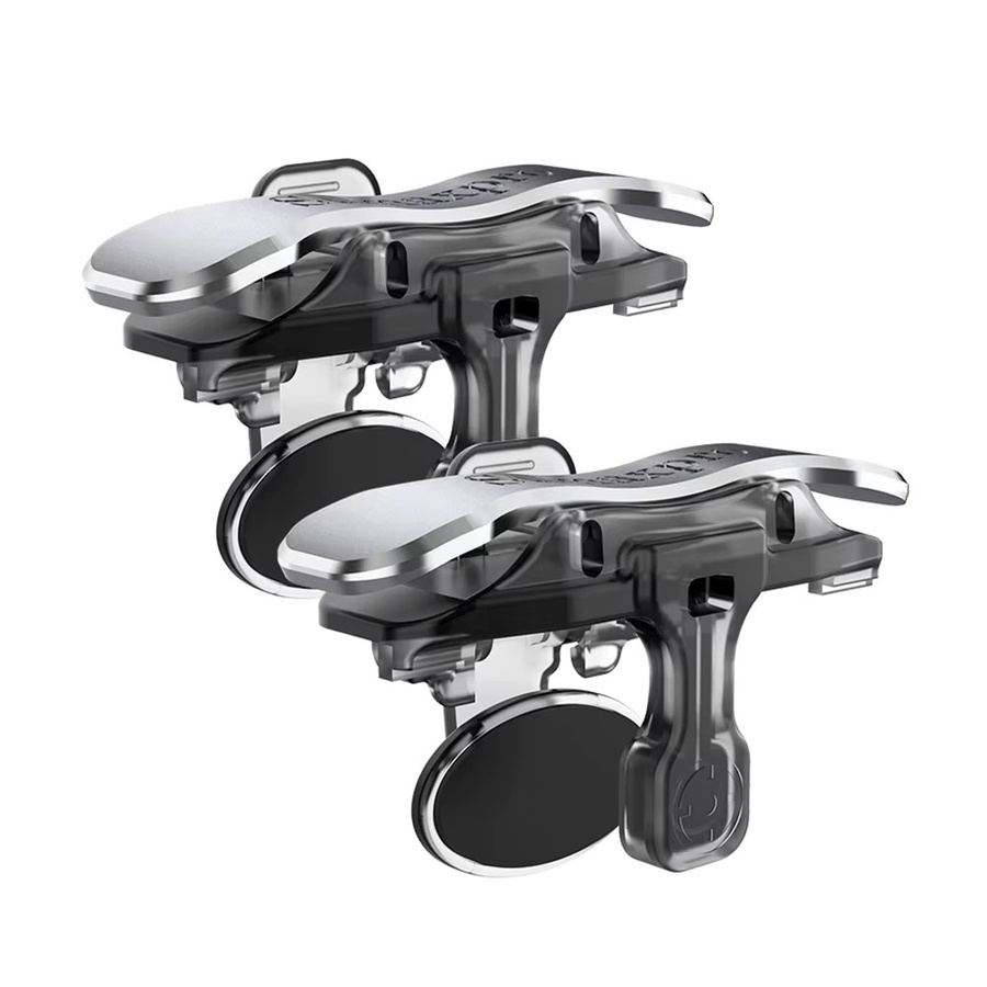 APWIKOGER X8 Handy-Spiel Trigger für PUBG und Mobile Gaming, 6-Finger-Trigger in Schwarz, passend für Smartphones mit 4-13mm Dicke - Bild 6