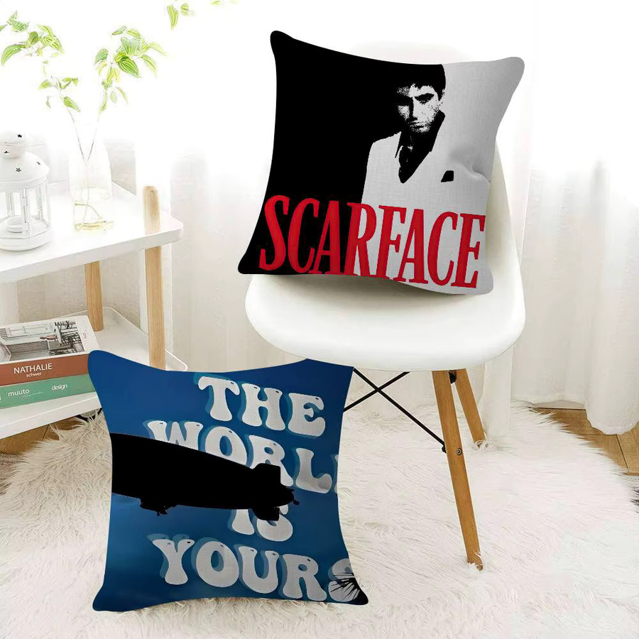 Kissenbezug Scarface Maple Design von BEAST KINGDOM in quadratischer Form - Bild 3