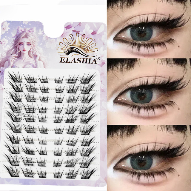 Su Daji Künstliche Wimpern, Segmentierte Nerzwimpern, Unisex - Bild 1