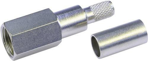 Telegärtner FME-Steckverbinder Stecker gerade 50 Ohm in Silber - Bild 1