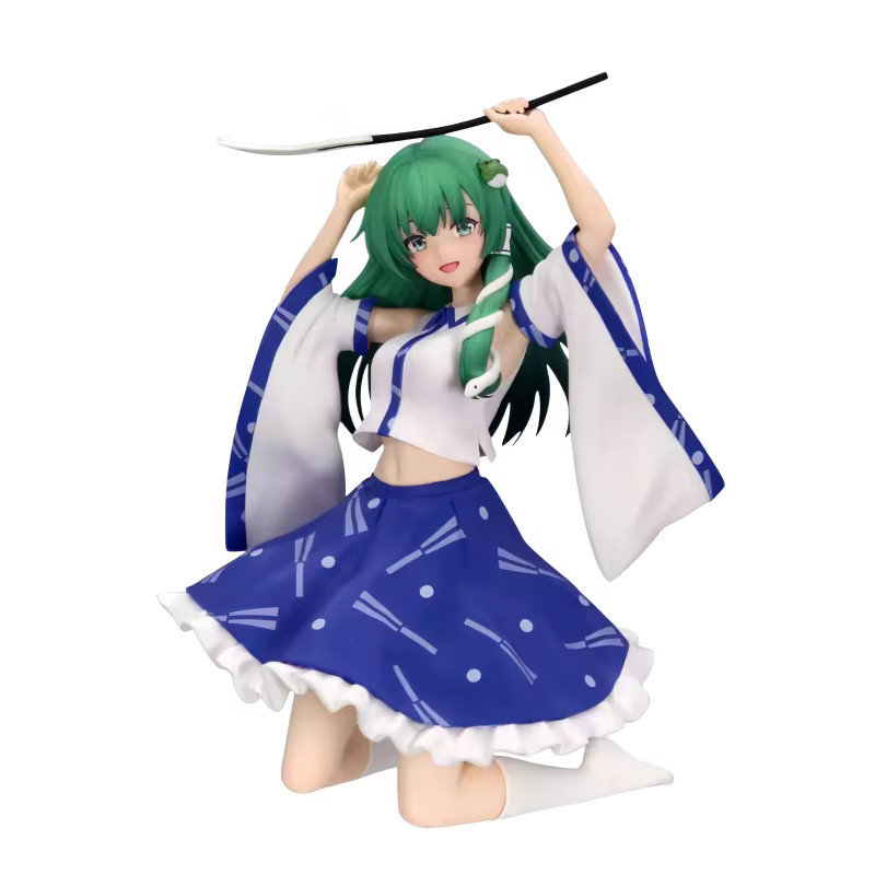 FuRyu Touhou Project Kochiya Sanae Hakurei Reimu Izayoi Sakuya Fujiwara No Mokou Hakurei Reimu, PVC-Figur Modell - Bild 2