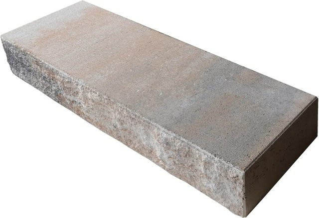 EHL Spaltstufe Muschelkalk in Grau, B/T/H: 35 x 15 x 100 cm - Bild 1
