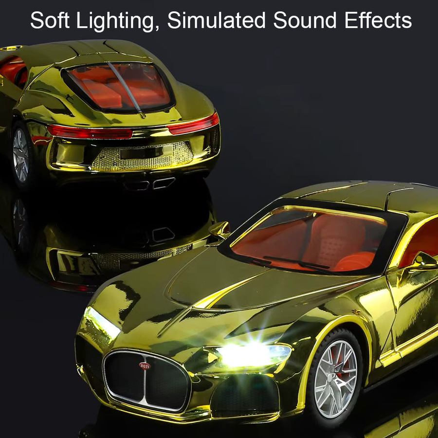 RMZ city Atlantic Bolide Sportwagen, Spielzeugmodell, 1:24, mit Licht und Sound - Bild 2