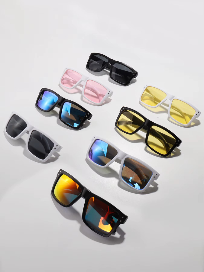 LOISRUBY Sonnenbrille, square, Unisex, Vollrand, Kunststoff - Bild 4