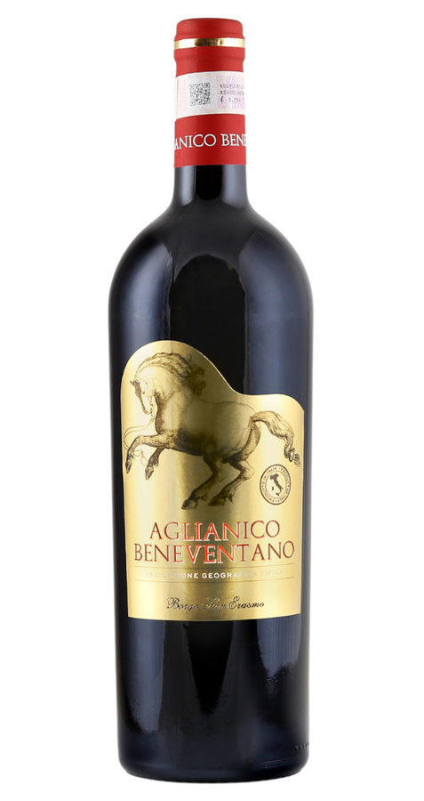 Borgo San Erasmo Aglianico Beneventano, trocken, Rotwein, 2022, 0,75 l - Bild 2