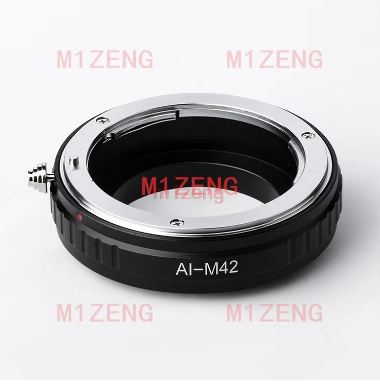 AI-M42 Adapterring für Nikon AI AI-S F-Mount Objektive auf M42 Zeiss Pentax Mamiya Kameras mit Schraubbefestigung - Bild 2