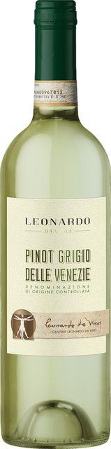 Leonardo da Vinci Pinot Grigio Weißwein, Venetien, 2024, trocken, 0,75 l - Bild 1