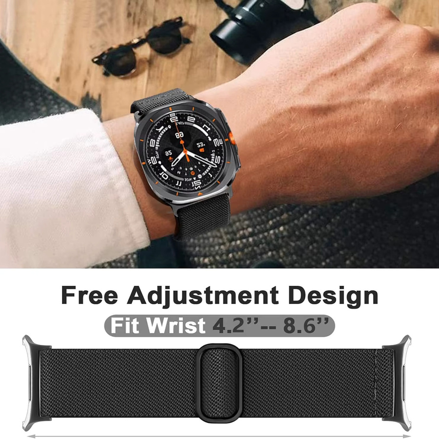 Samsung Uhrenarmband Edelstahl, Schlaufenarmband, dark grey, Unisex - Bild 2