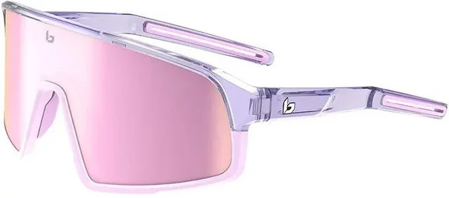 Bollé Shifter Sonnenbrille, Wrap, Vollrand, Kunststoff, Unisex, Purple, Pink, Brown - Bild 1