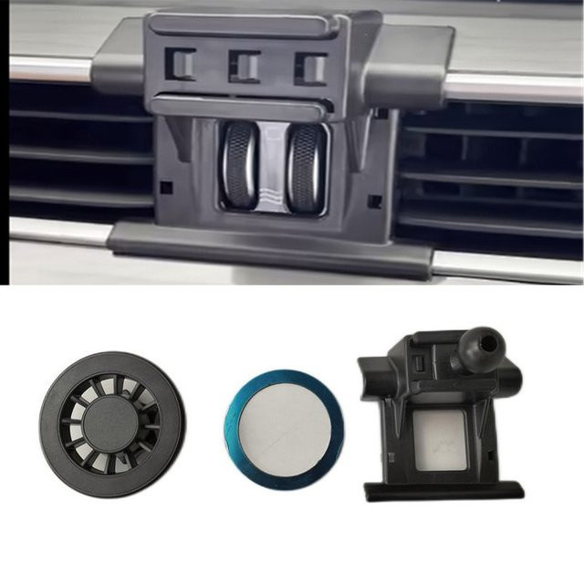 Magnetische Handyhalterung aus ABS für Chery Tiggo 8 PRO, OMODA 5 und 8 PLUS in Schwarz - Bild 1