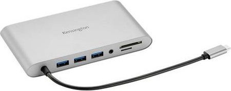 Kensington USB-C Notebook Dockingstation UH1440P in Silber mit 4K UHD Unterstützung - Bild 1