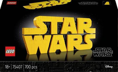 LEGO Star Wars Logo aus LEGO Steinen ab 18 Jahren