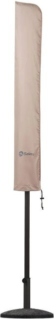 Sekey Sonnenschirm Schutzhülle aus Polyester in Taupe/Beige für 200 cm Balkonschirm - Bild 1
